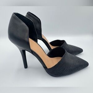 Joe’s Jeans Hero Leather Stiletto, Black, SIZE: 7